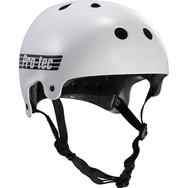 Pro-Tec Old School Certified Helmet Gloss White