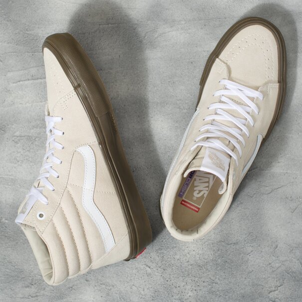 Vans Footwear Men's Sk8 Hi Oatmeal/Dark Gum