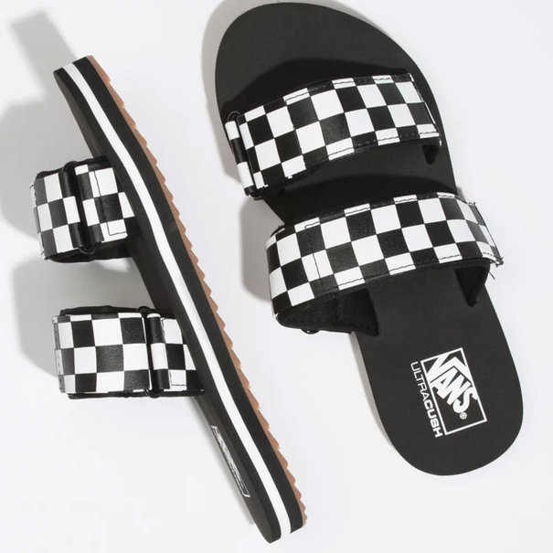 Vans Footwear Women's Cayucas Slide Checkerboard