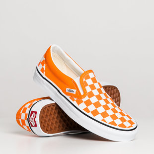 UA Slip-On Checkerboard Orange