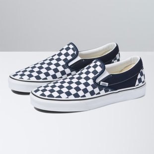 UY Classic Slip On Checkerboard Parisian Night