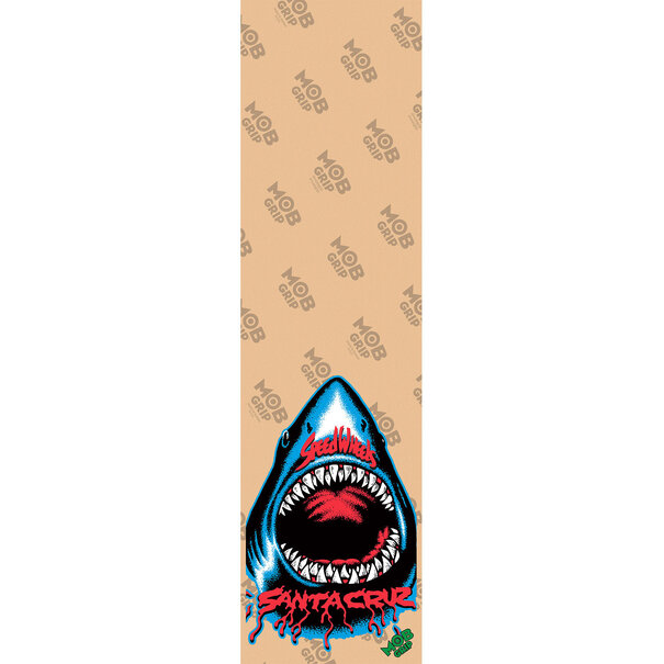 Mob Griptape GRIP SHEET SC SPEED WHEELS SHARK CLEAR