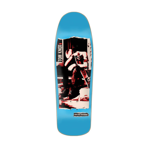 Santa Cruz Skateboards Knox Punk Reissue Blue Deck / 9.89X31.75