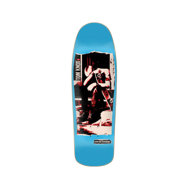 Santa Cruz Skateboards Knox Punk Reissue Blue Deck / 9.89X31.75