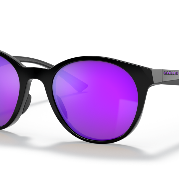 Oakley Sunglasses Spindrift Polished Black With Prizm Violet Lenses