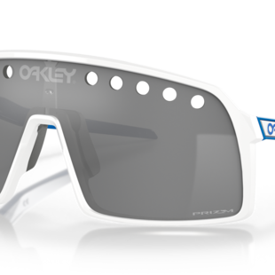 Sutro Polished White With Prizm Black Lenses