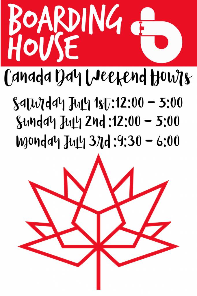 Canada Day Weekend Hours