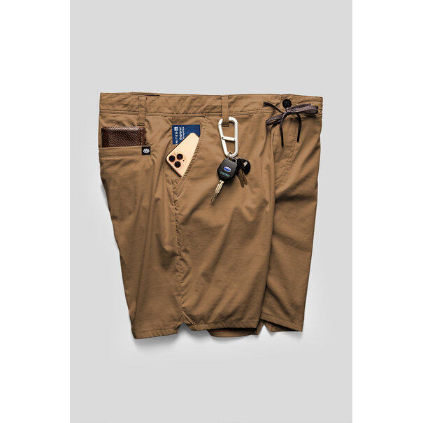 686 Evrywhere Featherlite Chino Short Dark Khaki