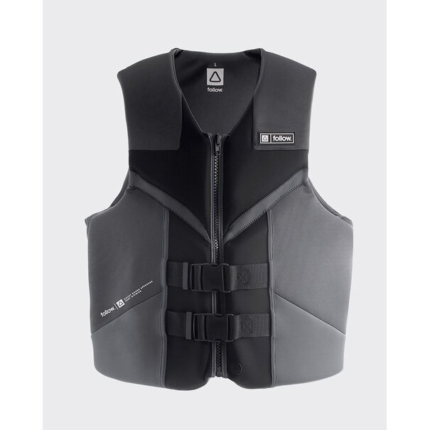 Follow Wake Follow-Cure CGA Vest-GreyBlack Mens