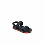 Reef Little Ahi Convertible Sandals-Grey/Orange 13/1
