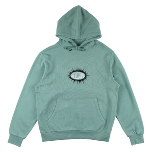 Burst Garment-Dyed Pullover Hoodie - Petrol
