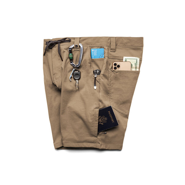 686 Mens Everywhere Hybrid Short Tobacco