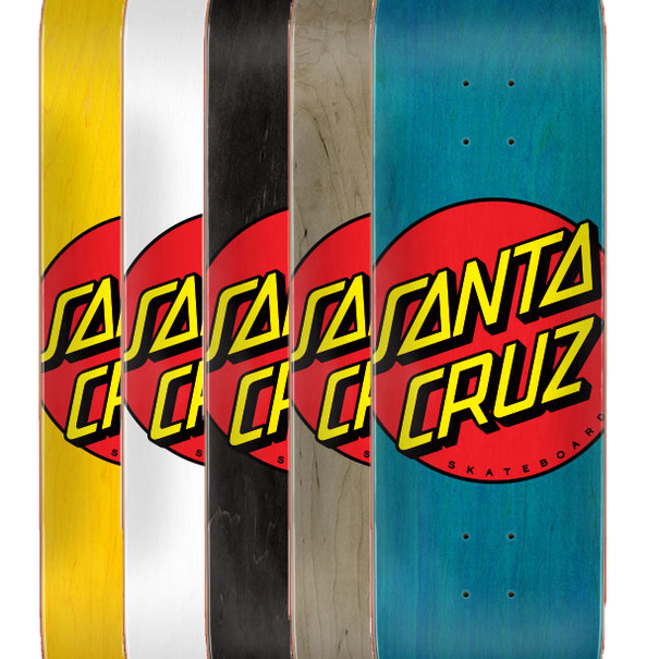 Santa Cruz Skateboards Cruz Deck Classic Dot