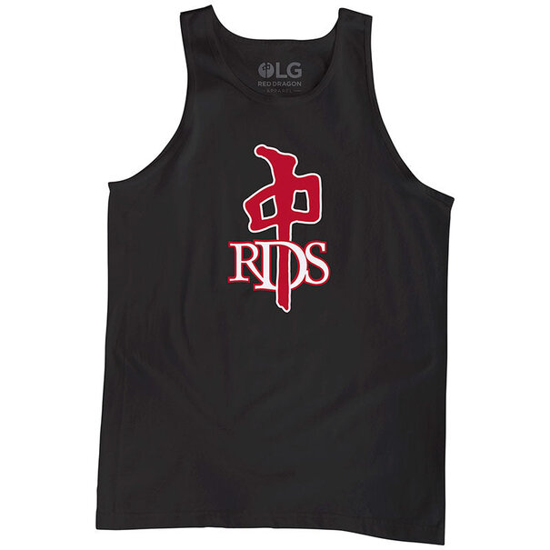 Red Dragon Apparel TANK OG BLACK/RED