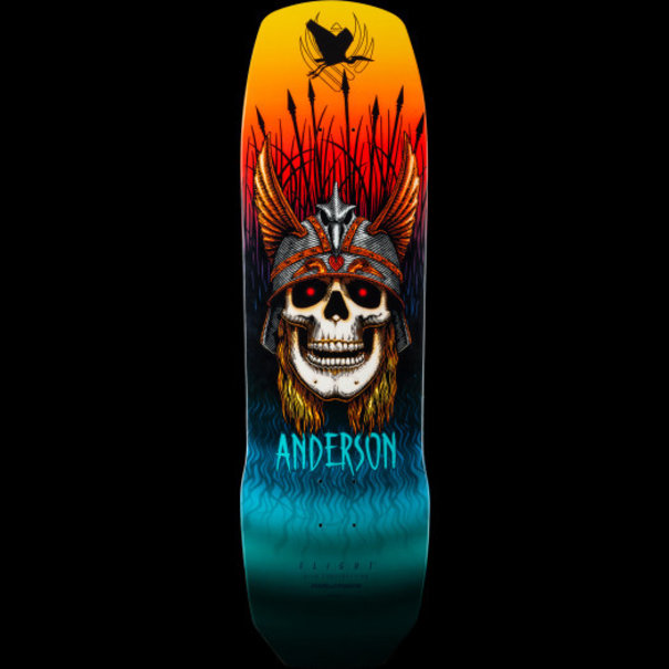 POWELL PERALTA Powell Peralta 9.13 Pro Andy Anderson Heron Flight® Skateboard Deck