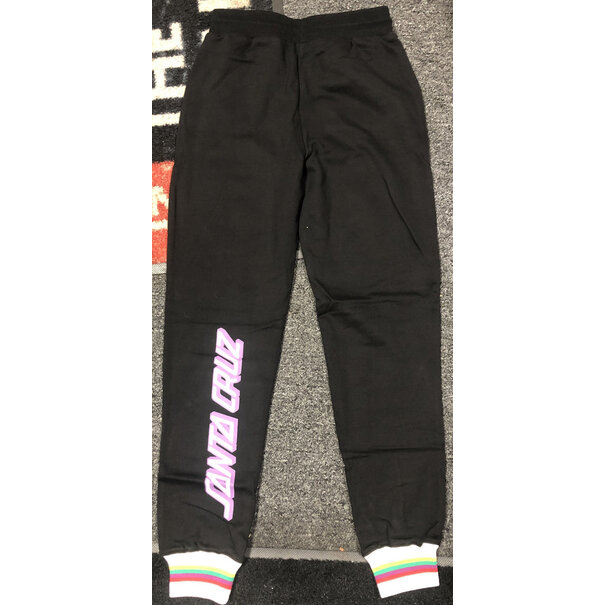 Santa Cruz Skateboards Stripe Women's Sweatpants - Black