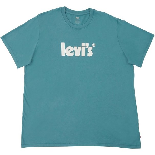 Levi Strauss & Co. Short Sleeve Tee Relaxed Fit Poster Logo Brittany