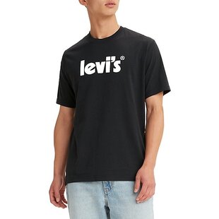 SS RELAXED FIT TEE CORE POSTER black