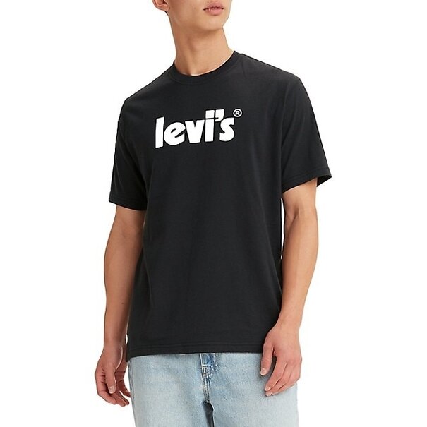Levi Strauss & Co. SS RELAXED FIT TEE CORE POSTER black