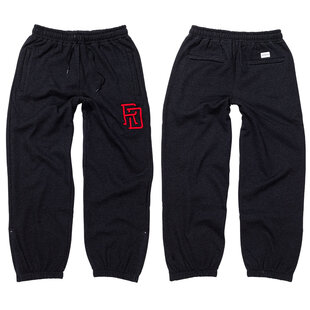 Sweatpant Monogram Felt - Dark Charcoal/Red