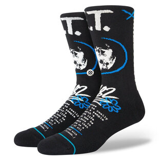 Extra Terrestrial Crew Socks / Black
