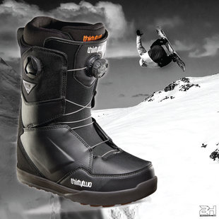 Lashed Double Boa Snowboard Boots - Black