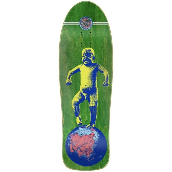 Santa Cruz Skateboards Salba Baby Stomper Reissue Green Deck / 10.09x 31.97