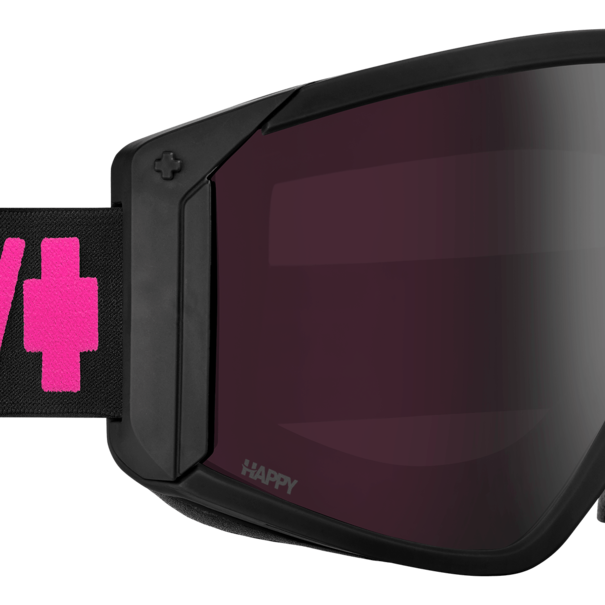 Spy Optics Raider Neon Pink Happy Rose Black Spectra Mirror Lenses