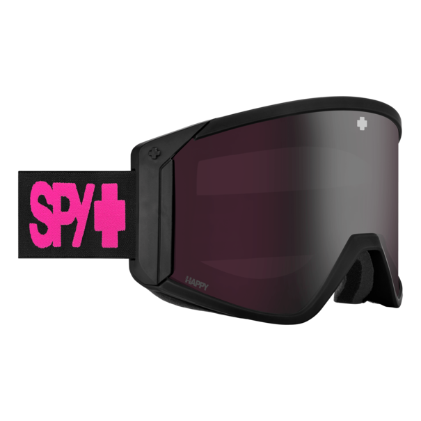 Spy Optics Raider Neon Pink Happy Rose Black Spectra Mirror Lenses