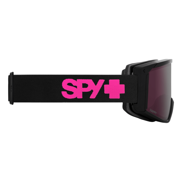 Spy Optics Raider Neon Pink Happy Rose Black Spectra Mirror Lenses