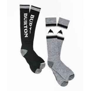 Kids Weekend Midweight Socks 2-Pack XS-S / Black and White