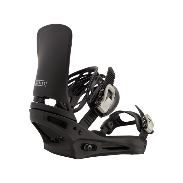 Burton Snowboards Cartel Re:Flex Snowboard Binding-Men's-Black