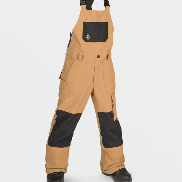 Volcom Kids Barkley Insulated Bib Overall - Caramel