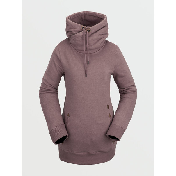Volcom Womens Tower Pullover Fleece - Rosewood