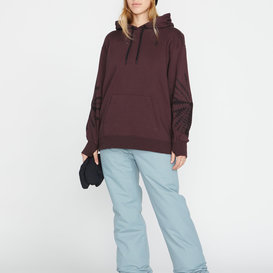 Costus Pullover Fleece / Black Plum