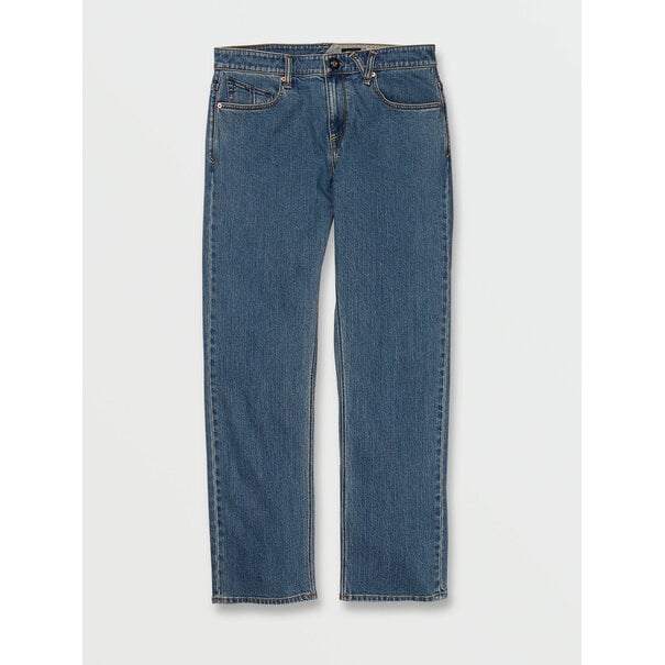 Volcom Solver Modern Fit Jeans - Aged Indigo