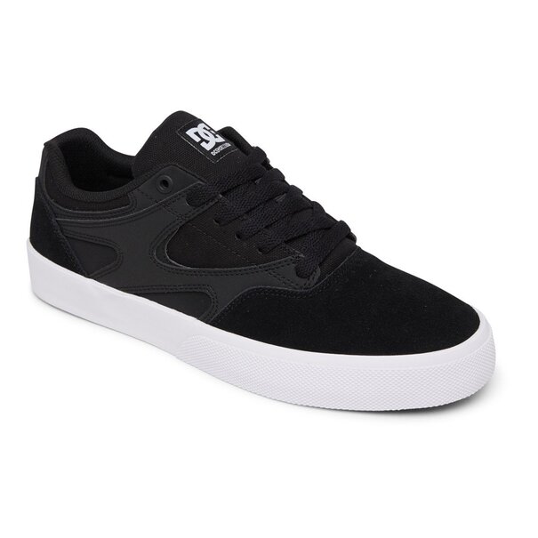 DC Shoes Men's Kalis Vulc Shoes BLACK/WHITE