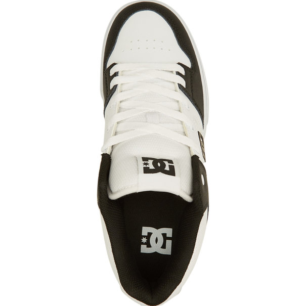 DC Shoes Men's Pure High-Top Shoes- BLACK/BLACK/WHITE