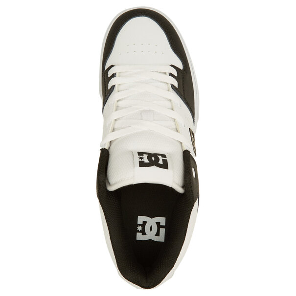 DC Shoes Men's Pure High-Top Shoes- BLACK/BLACK/WHITE