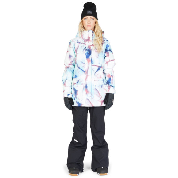 DC Shoes Women's Cruiser 10K Insulated Snowboard Jacket- IRIDESCENT