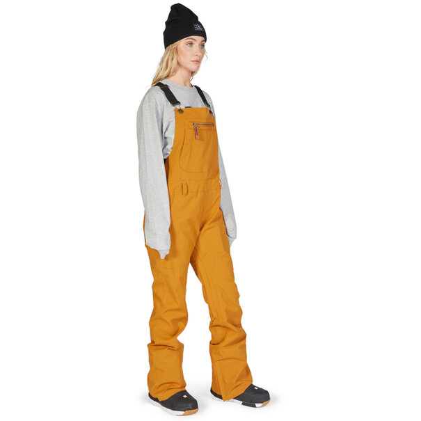 DC Shoes Women's Crusade Shell Snow Bib Pant- CATHAY SPICE