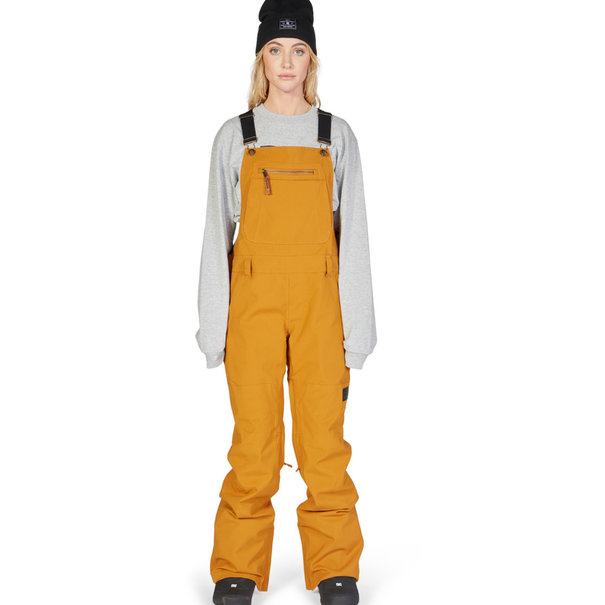DC Shoes Women's Crusade Shell Snow Bib Pant- CATHAY SPICE