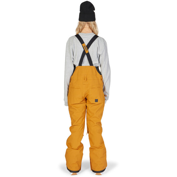 DC Shoes Women's Crusade Shell Snow Bib Pant- CATHAY SPICE