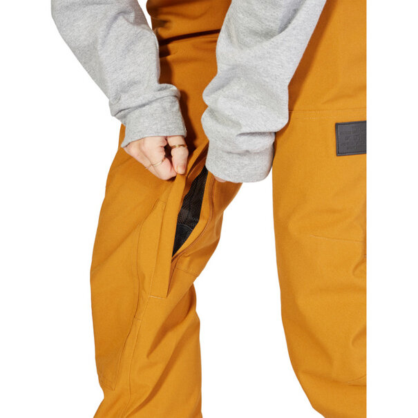 DC Shoes Women's Crusade Shell Snow Bib Pant- CATHAY SPICE