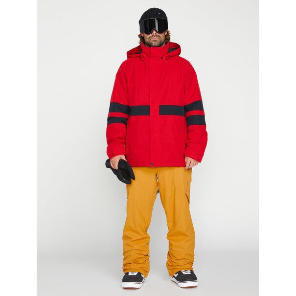 Volcom Mens JP Insulated Jacket - Red