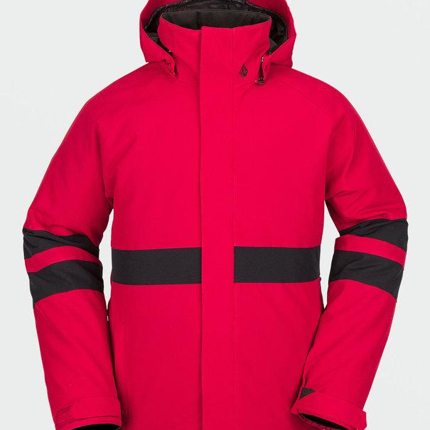 Volcom Mens JP Insulated Jacket - Red
