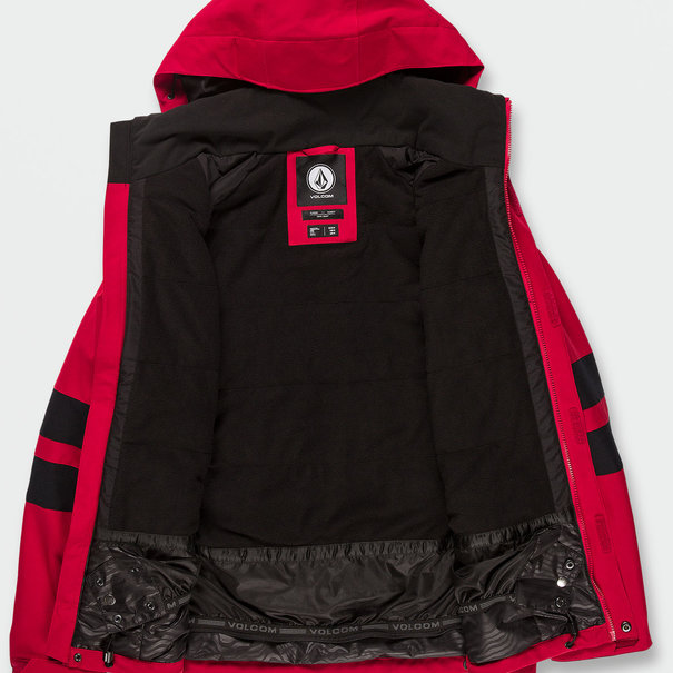 Volcom Mens JP Insulated Jacket - Red