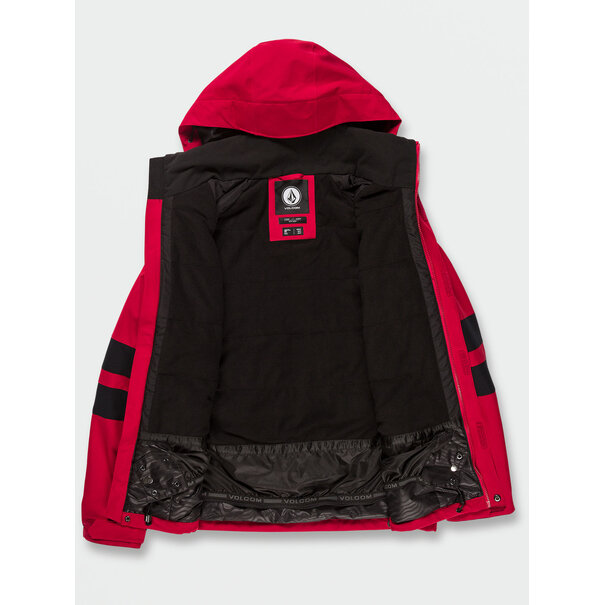Volcom Mens JP Insulated Jacket - Red