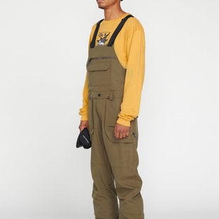 Mens Roan Bib Overall - Dark Teak