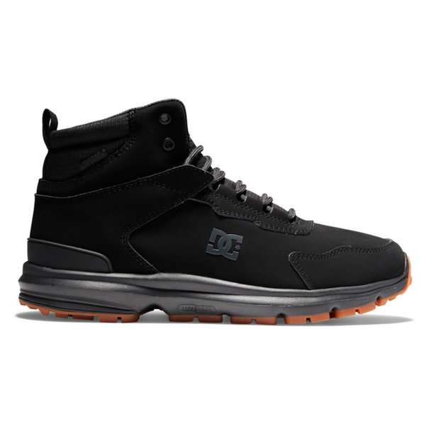 DC Shoes Men's Mutiny Water-Resistant Winter Boots-BLACK/BLACK/BLACK